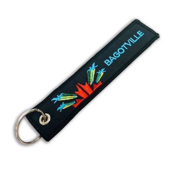Personalizados llaverose bordado