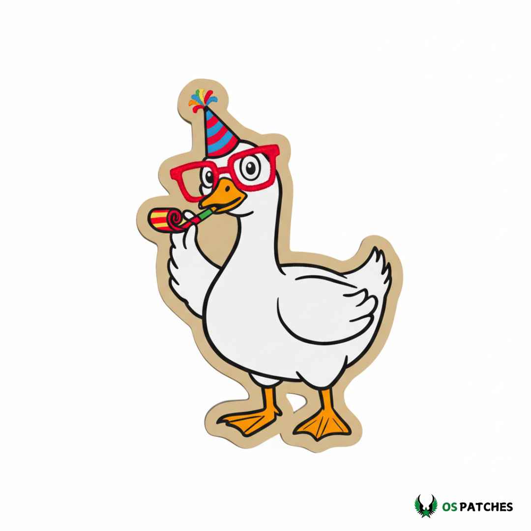 parche de pato de fiesta para ropa infantil