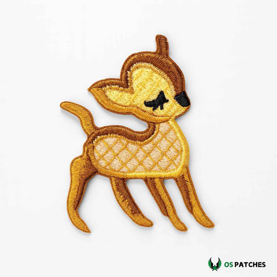 parche termoadhesivo de ciervo para ropa infantil