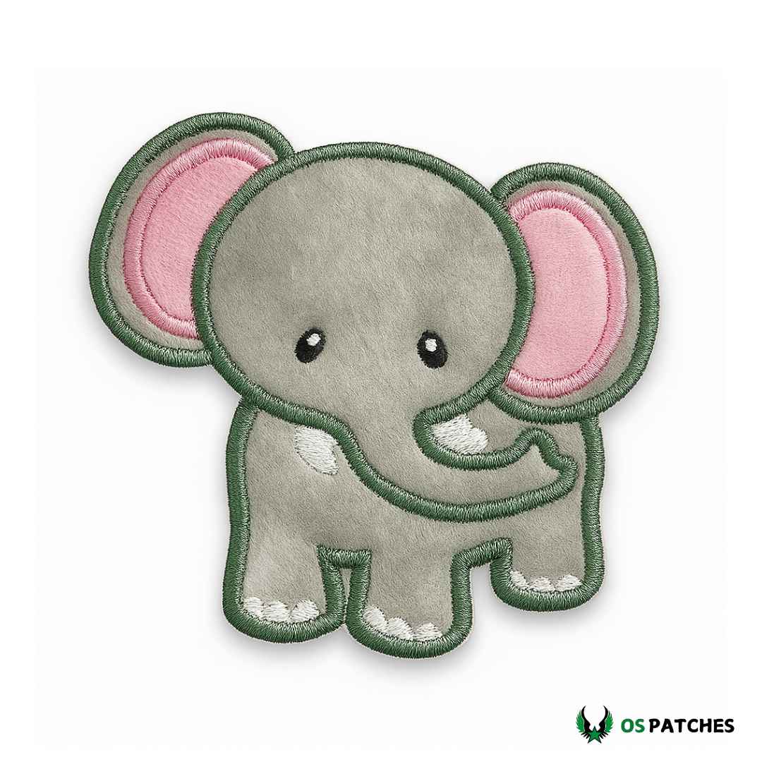parche de elefante para ropa infantil